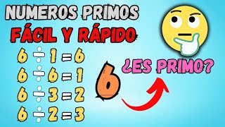 Números primos [upl. by Rehtaef]