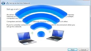 How to Connect two or more Computers by Wireless Connection amp Share Files between them [upl. by Assela21]