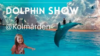 DOLPHIN SHOW kolmarden  Kolmården Part 2  Norrköping Sverige  Delfiner [upl. by Nodnnarb298]