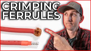 How to Crimp Ferrules and Why You Need Them [upl. by Anilahs519]