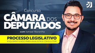 CÂMARA DOS DEPUTADOS PROCESSO LEGISLATIVO ESQUEMATIZADO PARA ANALISTA E CONSULTOR Ismael Noronha [upl. by Fiertz]