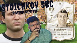 🤩 STOICHKOV SBC PLAYER REVIEW 🤨 MEINE MEINUNG 😜 [upl. by Medarda]