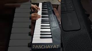 PANCHAYAT web series theme song on piano  Piano Passion panchayat webseries [upl. by Nhguav813]