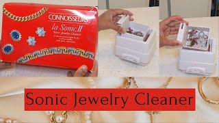 Connoisseurs  LA Sonic II  Sonic Jewelry Cleaner [upl. by Yensehc]