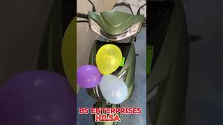 Happy Dhanteras I BS ENTERPRISES I HILSA I Electric Scooty diwali okayaev electricscooty hilsa [upl. by Pren886]