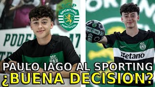 ¡¡PAULO IAGO FICHA POR EL SPORTING DE PORTUGAL  LA GRAN JOYA DEL MADRID ¿SE EQUIVOCA O HACE BIEN [upl. by Dilan]