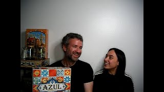 Azul Board Game  2Player Playthrough  Dice Jesters [upl. by Avehstab584]