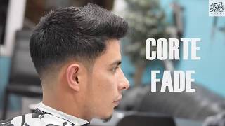 CORTE FADE PASO A PASO  DESVANECIDO PARA HOMBRE [upl. by Maddox444]