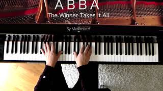 ABBA  The Winner Takes it All  Solo Piano Cover  Maximizer [upl. by Llekcm397]