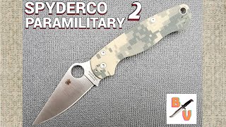 Spyderco Paramilitary 2 [upl. by Sihonn]