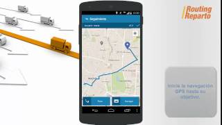 TUTORIAL Routing Reparto  App Móvil para el Seguimiento de las Rutas y del Reparto [upl. by Frierson713]