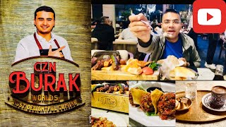 Czn Burak Restaurant In Dubai  World Best Delightful Cuisine  CznBurak  PeopleVsFood [upl. by Ruthi]