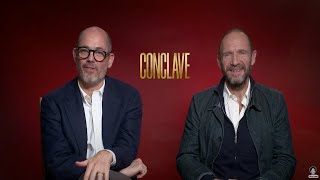 Exclusive Interview with Ralph Fiennes amp OscarWinning Director Edward Berger  Conclave [upl. by Guy]