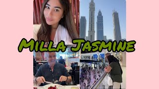 Milla Jasmine heureuse de recevoir ses parents en vacances sur Dubaï 🥰🥰🥰 [upl. by Rannug]