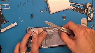 Samsung s20 g980 g981 screen replacement and disassembly original display [upl. by Eissirc]