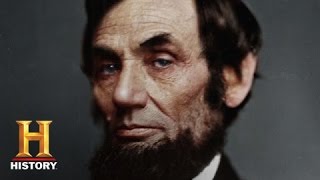 The Civil War in Color Lincolns Gettysburg Address  History [upl. by Ynohtona900]