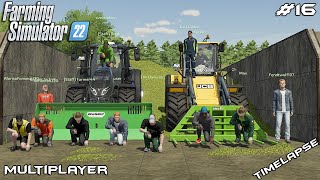 HARVESTING 4000000L SILAGE  The Old Stream Farm  Farming Simulator 22 Multiplayer  Episode 16 [upl. by Ardekahs]