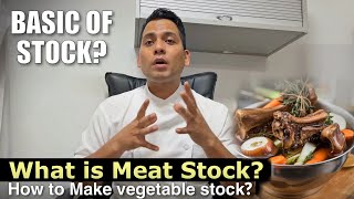 What is Meat stock amp How to make vegetable stock  Desivloger [upl. by Hnahc114]