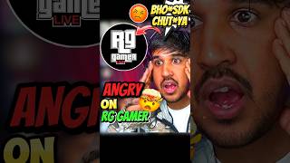 Amit Bhai Angry On RGGamerLive 😡 freefire shorts [upl. by Atreb]