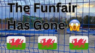 TOWYN FUNFAIR HAS GONE  TOWYN  rhyl northwales towyn funfair [upl. by Waite396]