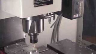 AccuLube SpiderCool NearDry Machining CNC Video Demo [upl. by Braasch]