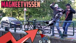 magneetvissen in eigen dorp  dure elektrische fiets gevangen [upl. by Ynhoj554]