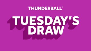 The National Lottery Thunderball draw results from Tuesday 30 January 2024 [upl. by Lemieux]