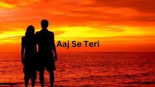 Aaj Se Teri Pad Man Cover Version  Khusi Majumder [upl. by Ayekel]