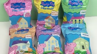 Peppa Pig Mini World Surprise Blind Bags [upl. by Elatsyrk524]