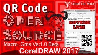 QR Code Open Source CorelDRAW 2017 [upl. by Fen682]