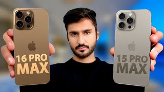 iPhone 16 Pro Max VS iPhone 15 Pro Max [upl. by Rogerio]