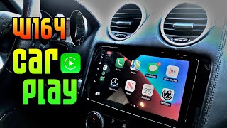 Apple CarPlay for Mercedes ML GL and R Class AVIN 9quot Android W164 X164 W251 [upl. by Naaman]