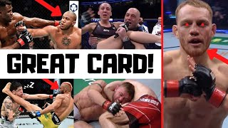 UFC 270 Event Recap Ngannou vs Gane Full Card Reaction and Breakdown [upl. by Ynnahc]