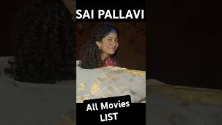 Sai Pallavi All Movies saipallavi amaran tamil telugu [upl. by Alil]