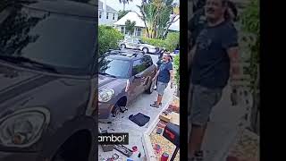 Parrot Pranks Owner Neighbor Calls Police shorts birds Amazing Vidz police [upl. by Yleak920]