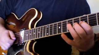 Advanced Blues Guitar Lesson  Playing Over the I IV V [upl. by Aeduj]