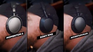 Sennheiser Momentum 4 vs Accentum Plus vs Sony WH1000xm5  Which one is better [upl. by Marne]