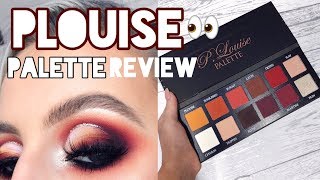 PLOUISE PALETTE REVIEW  KeilidhMua [upl. by Ainimreh734]