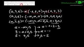 SUBESPACIO VECTORIAL GENERADO POR VECTORES ALGEBRA LINEAL [upl. by Greenleaf]