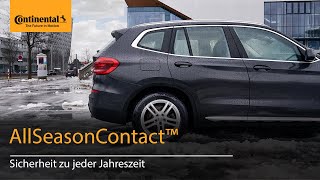 Ganzjahresreifen Testsieger  Continental AllSeasonContact™ [upl. by Aerda891]