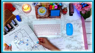 ASMR  Office Sounds  Paperwork  Typing  Stamping  Highlighting  Writing  No Talking [upl. by Ocsisnarf984]