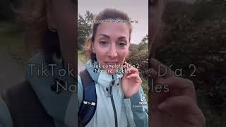 Nagore Robles 🩵 13 Oct InstaStories Retiro de Nagore🐾 👟 Camino de Santiago TkTk y Reel del día [upl. by Emolas]