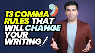 13 Comma Rules That Will Change Your English Writing Skills Writing Tips comma englishgrammar [upl. by Brennen]