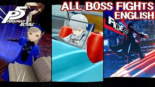 All Boss Fights  Persona 5 Royal [upl. by Marozas360]