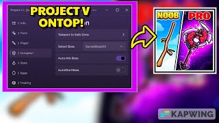 🔥 Reborn As Swordman OP  Boss Farm  Safe Spot  Auto Click AND MORE  Project V [upl. by Rfinnej]