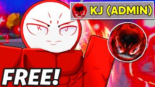 HURRY KJ IS NOW FREE  The Strongest Battlegrounds Update [upl. by Mairem466]