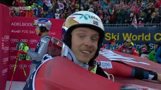 Hirscher gewinnt Adelboden 2018 mit schweren Fehlern [upl. by Anim]