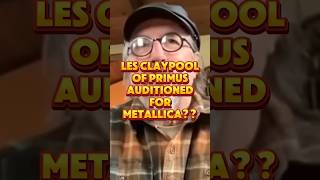 Les Claypool of Primus tried out for Metallica after Cliff Burton died bc he was friends with Kirk [upl. by Falkner]