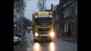 Nice MAN TGX truck Koeriers Service Zuidwest  Bergen op Zoom [upl. by Melisent]