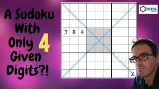 A Sudoku With Only 4 Given Digits [upl. by Swope689]